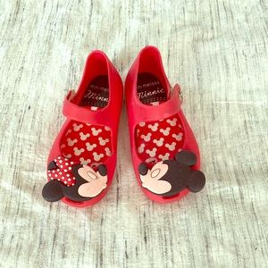 Mini Melissa Minnie Mouse shoes